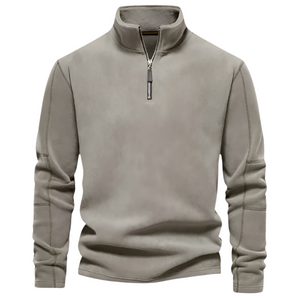 Lorenzo – Heren Fleece Trui met Ritssluiting