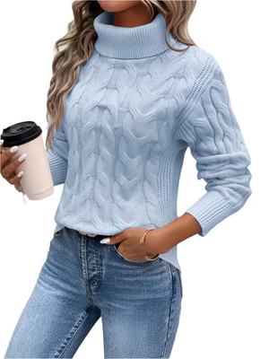 Giulia – Warme Gebreide Dames Coltrui voor de Winter