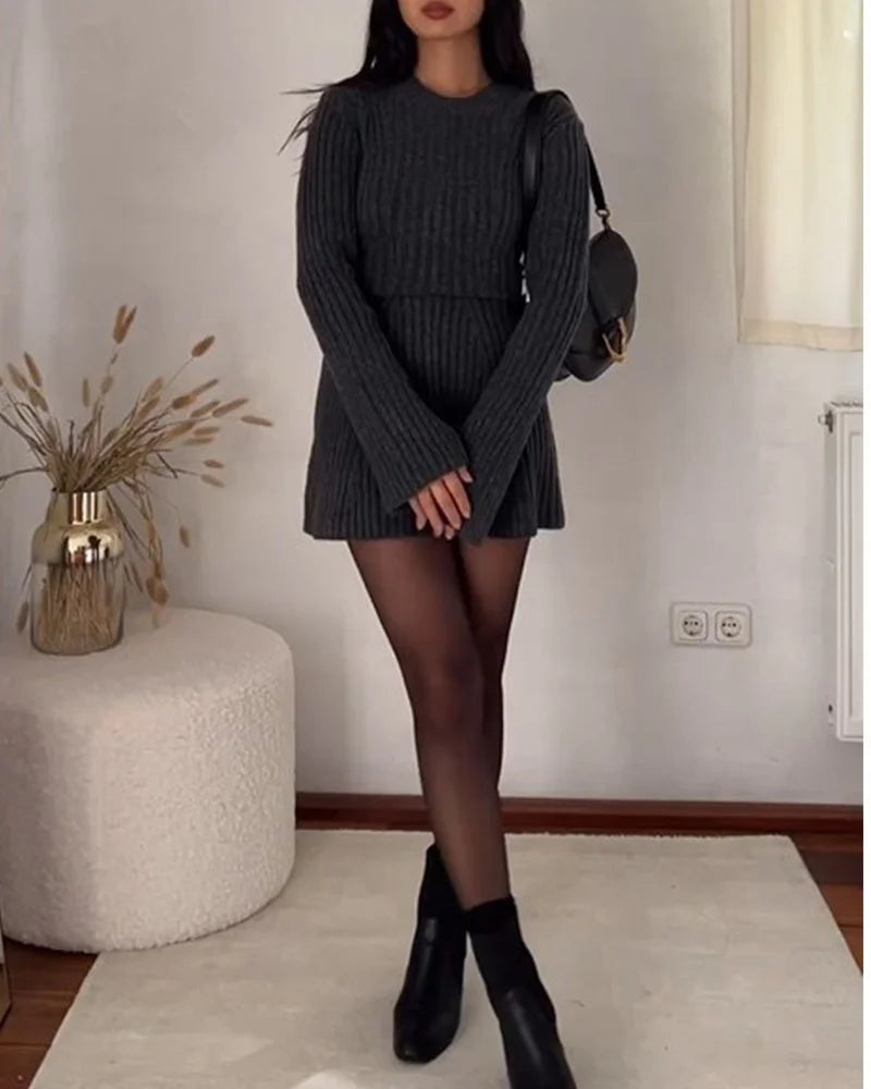 SerataStile™ - Dames Trui met klokmouw en split