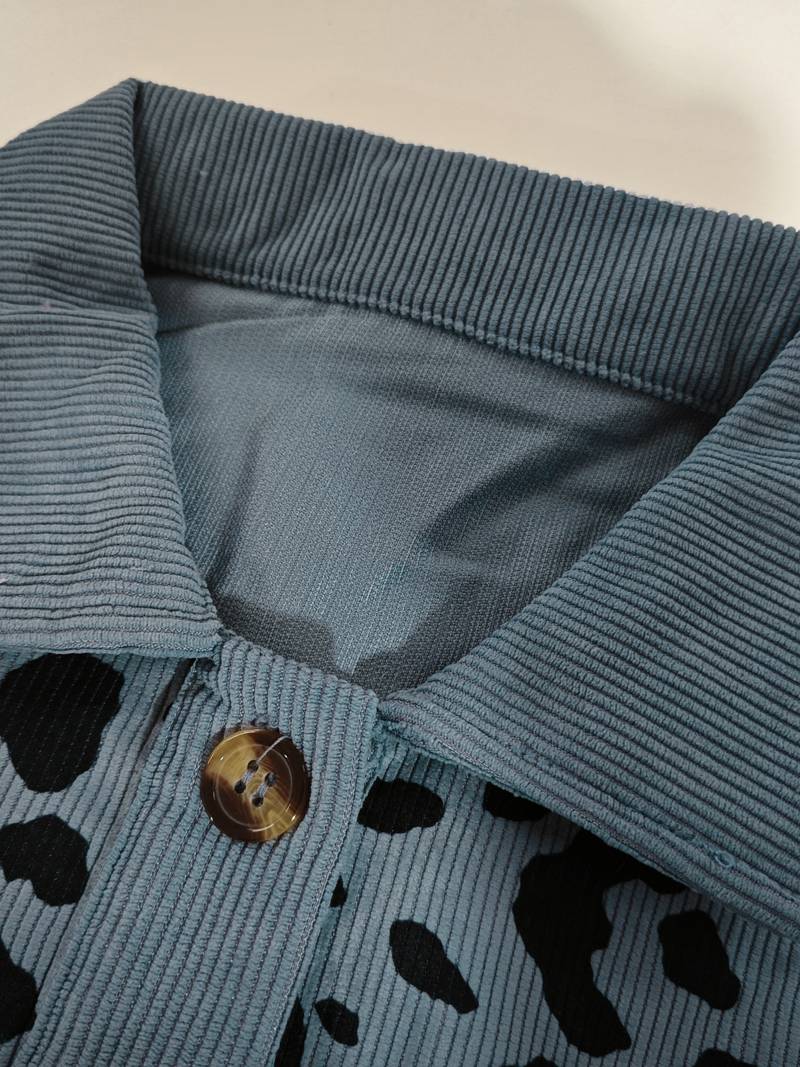 Zyra – Comfortabele Dames Jas met Luipaardprint