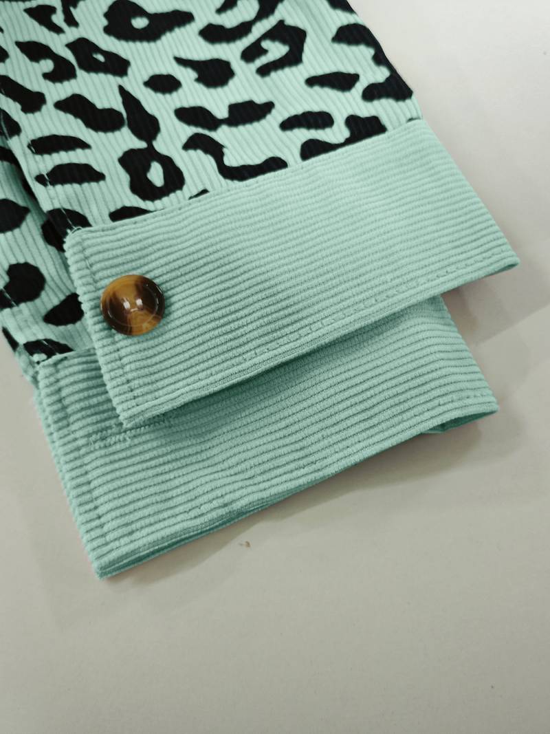 Zyra – Comfortabele Dames Jas met Luipaardprint