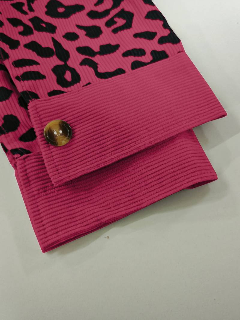 Zyra – Comfortabele Dames Jas met Luipaardprint