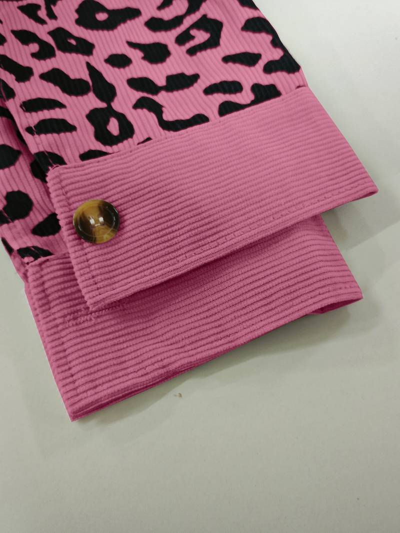 Zyra – Comfortabele Dames Jas met Luipaardprint