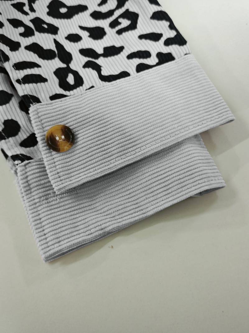 Zyra – Comfortabele Dames Jas met Luipaardprint