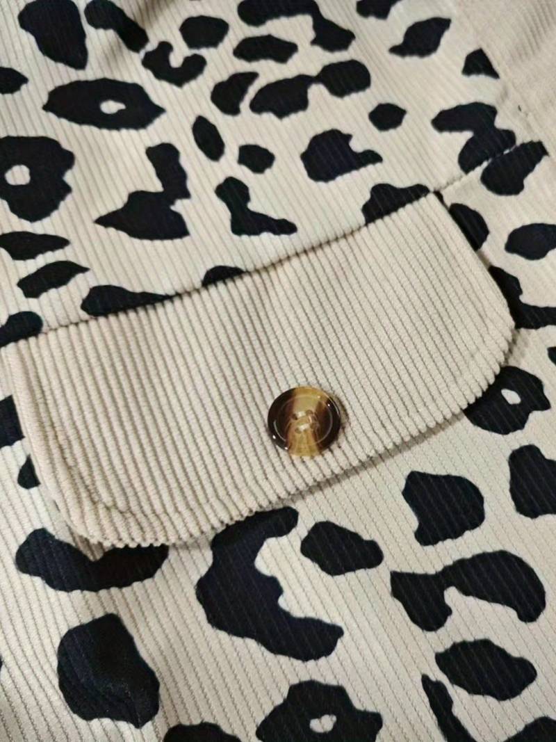 Zyra – Comfortabele Dames Jas met Luipaardprint