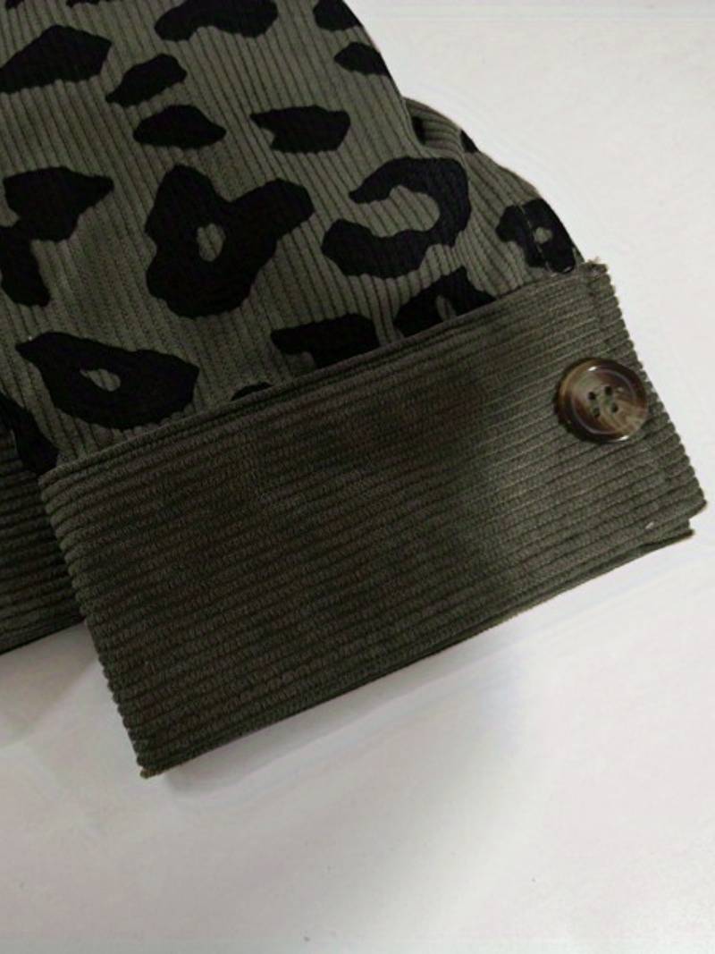 Zyra – Comfortabele Dames Jas met Luipaardprint