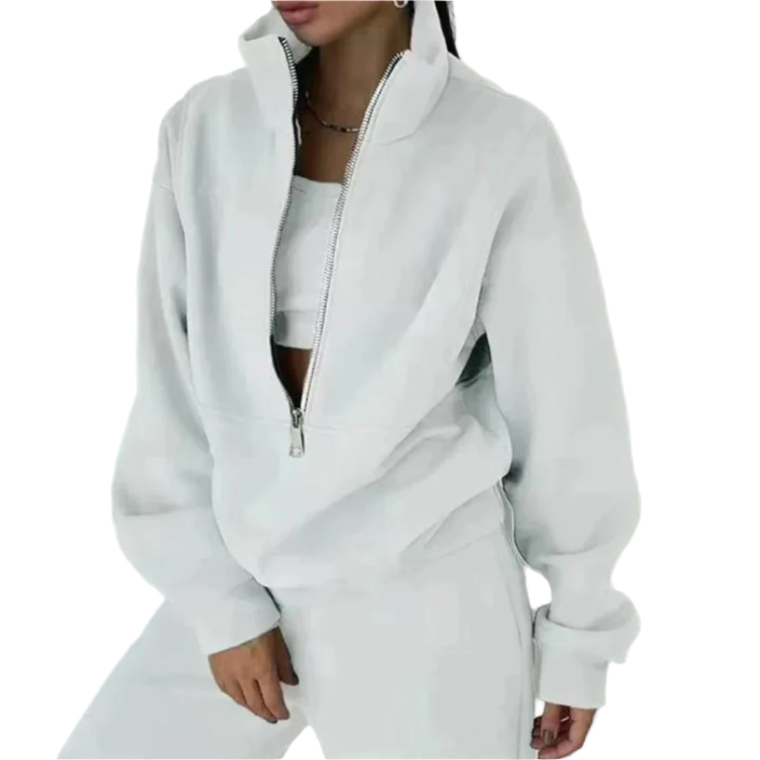 Giulia – Relaxed Fit Dames Lounge Set met Trui & Broek