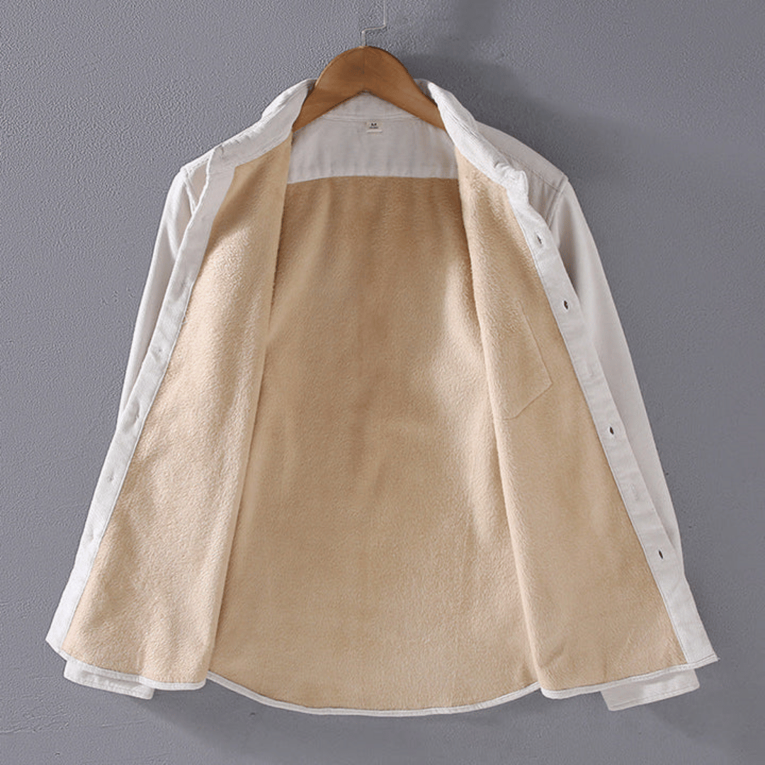 ChiaraMancini Fluwelen overhemd met lange mouwen