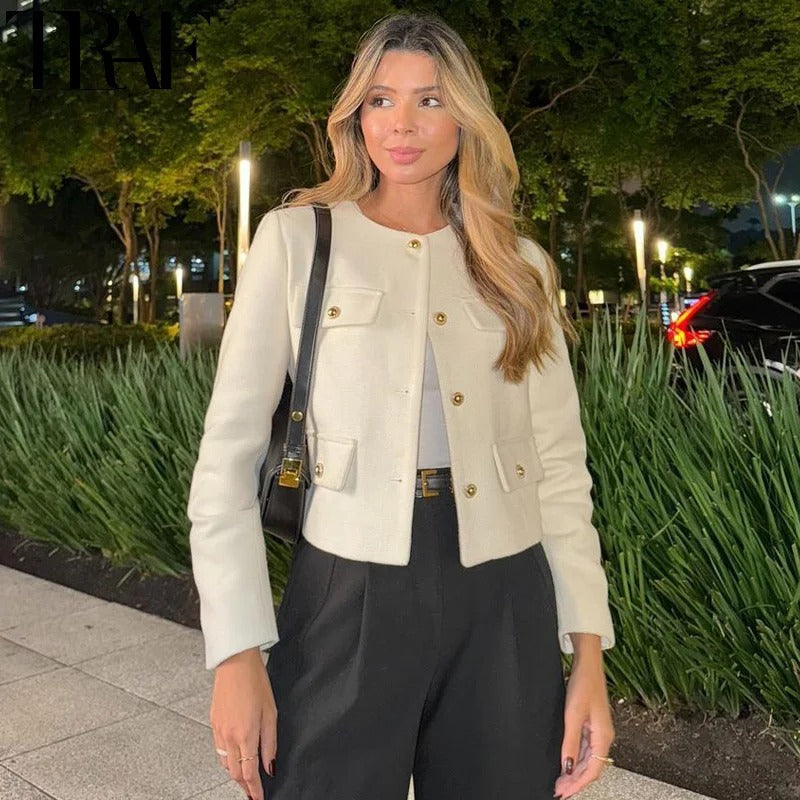 Sophia – Elegante Korte Damesblazer