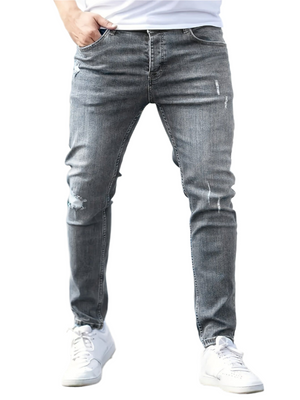 Marco – Slim-Fit Heren Ribbed Denim Jeans