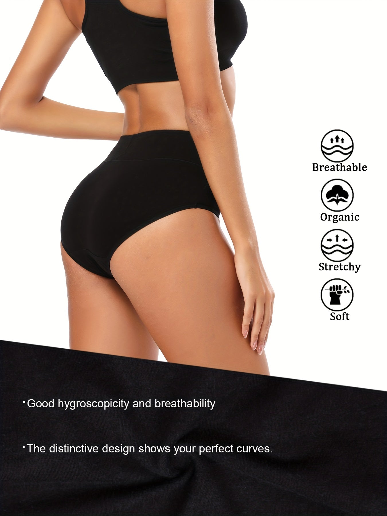 Sofia – Ademend Dames Corrigerende Slips 5-Pack