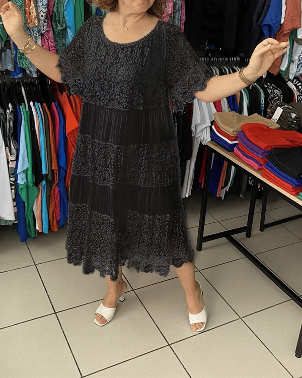 PietroRossi Effen Kleur Jurk