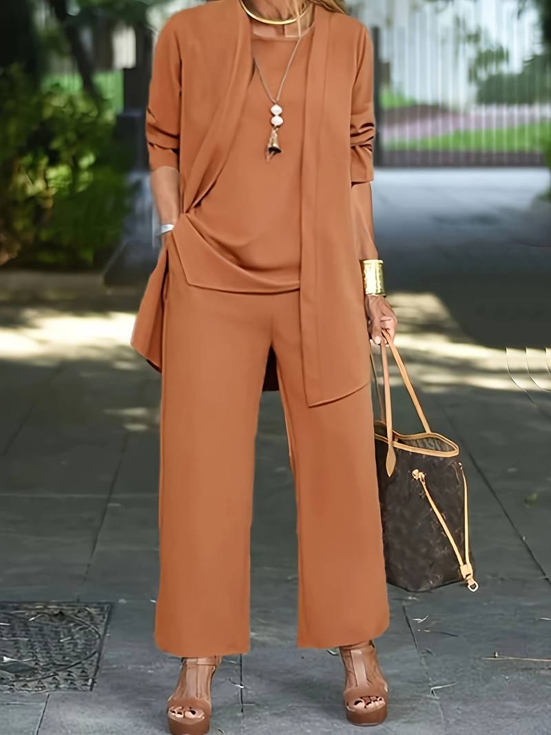 Hannah – Comfortabele Dames Lounge Set van Zachte Katoen