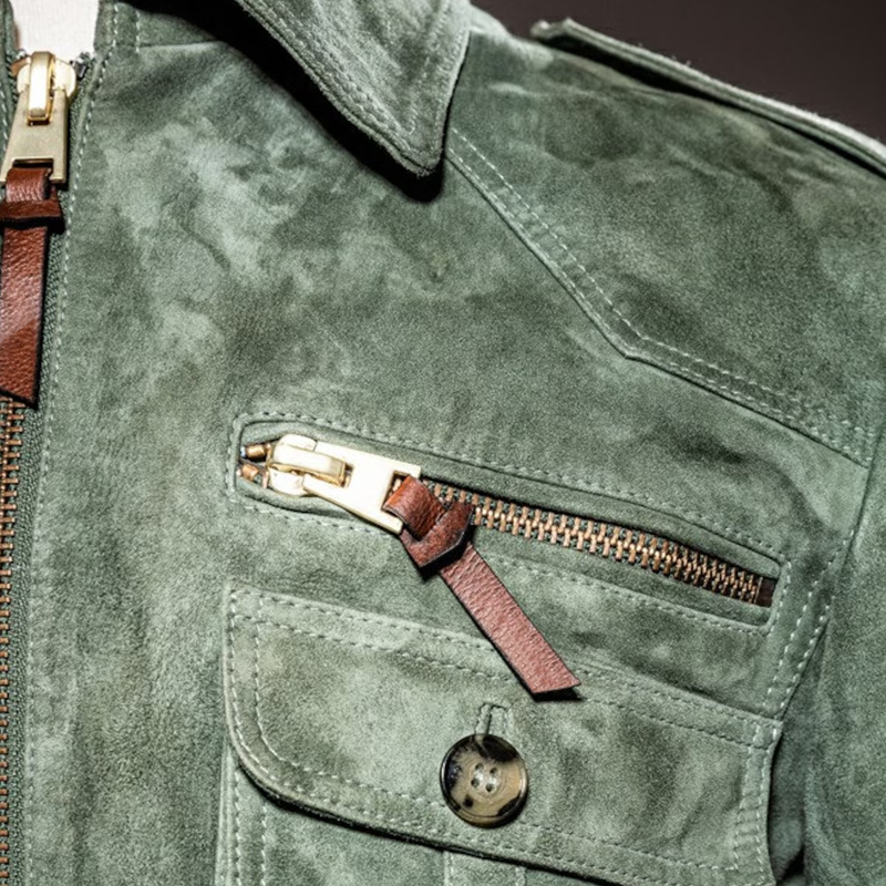 EnzoCastelli Heren Suède Jas