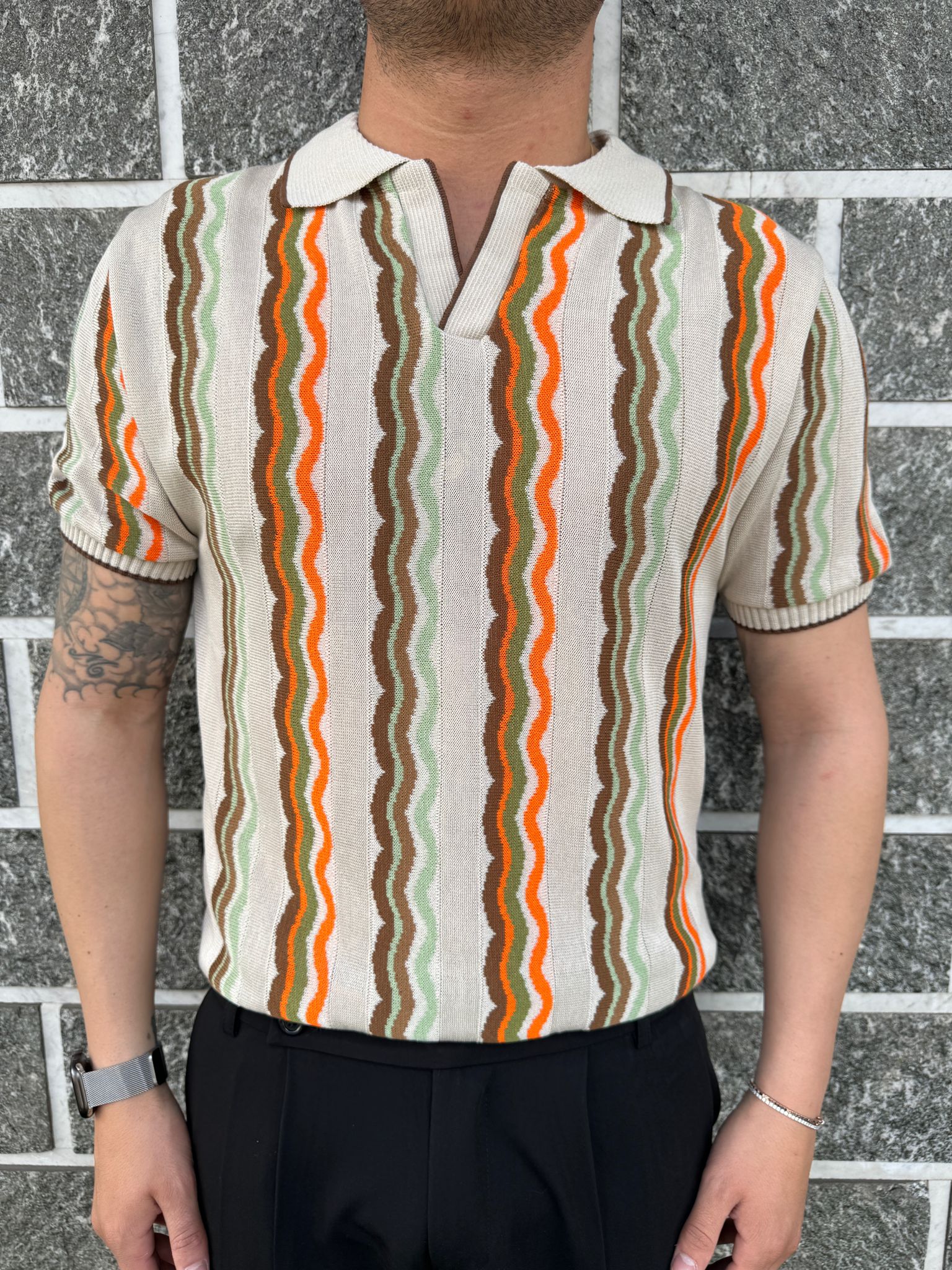 StefanoMarino Heren Fantasie Polo