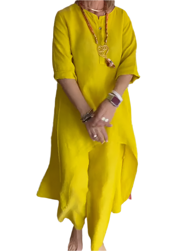 SofiaFilo Linnen Vrijetijdspak