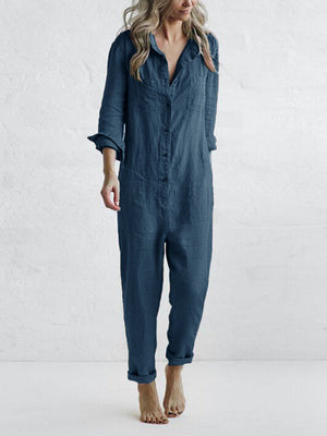 MarcoBellini Jumpsuit Lange Mouwen