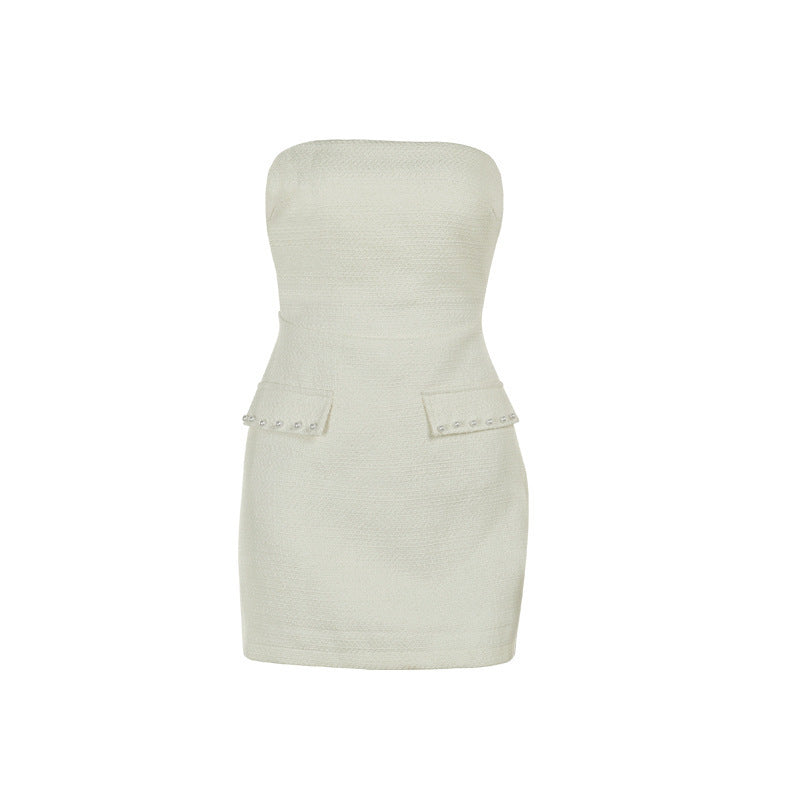 SilviaAnelli Tube Top Jurk Set Voor Vrouwen