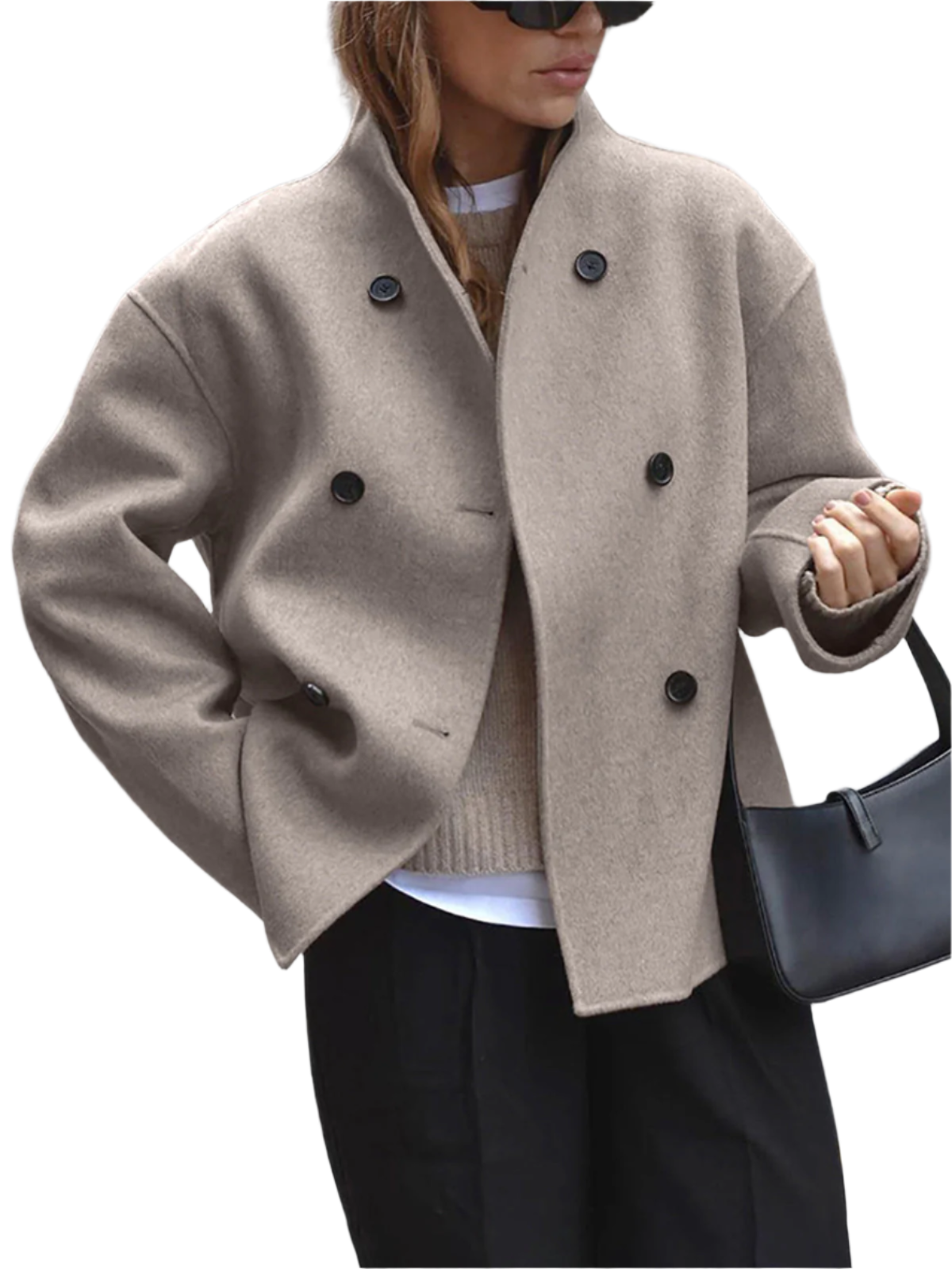 Isabella – Tijdloze Wolblend Damesjas