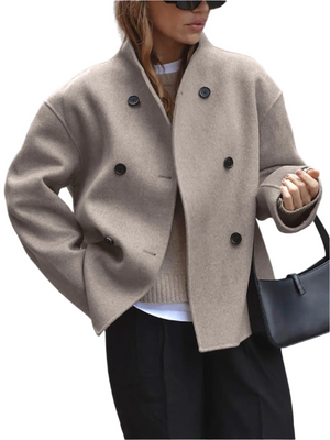 Isabella – Tijdloze Wolblend Damesjas