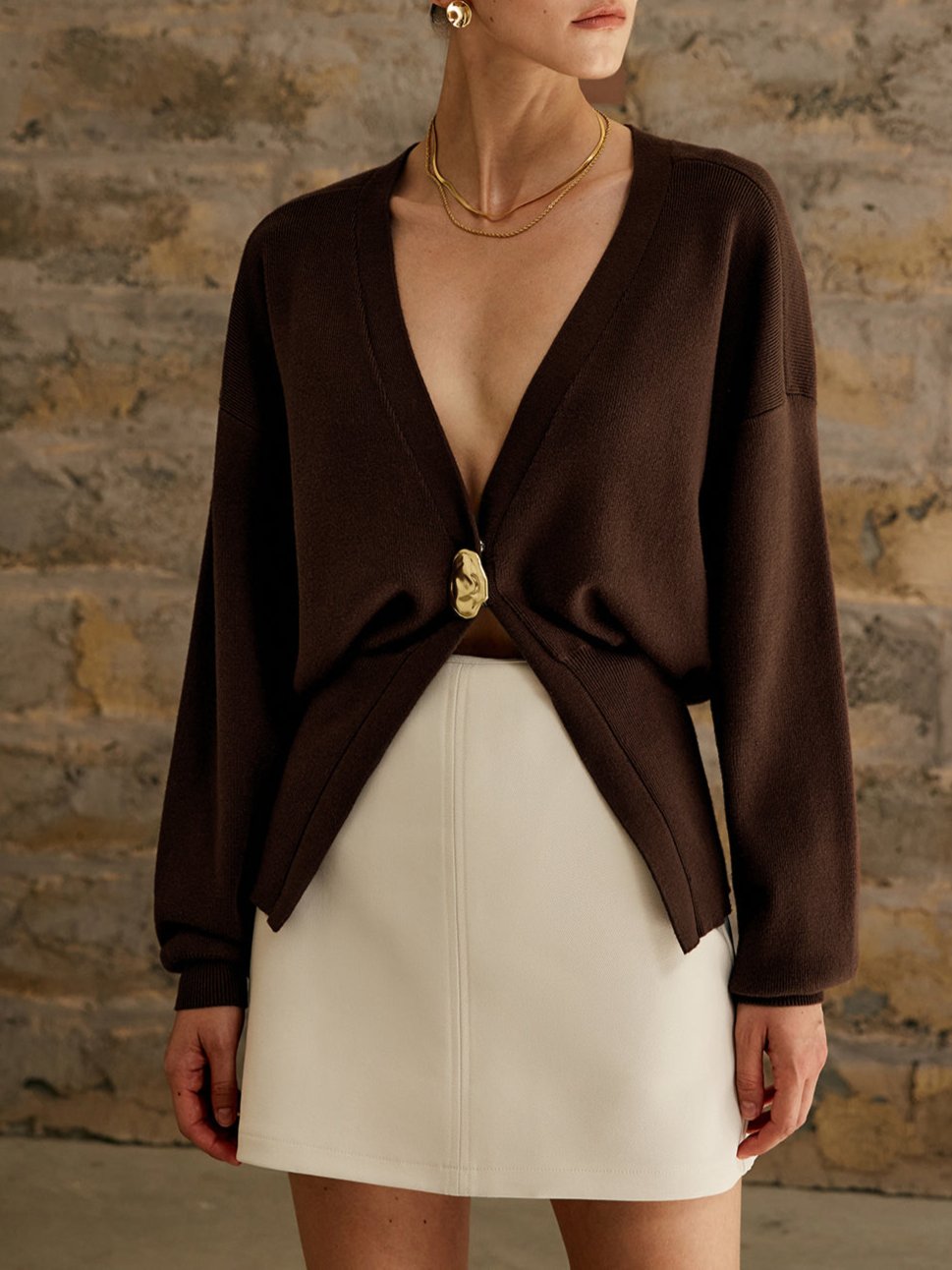 Chiara – Elegante Damescardigan met Knoopsluiting