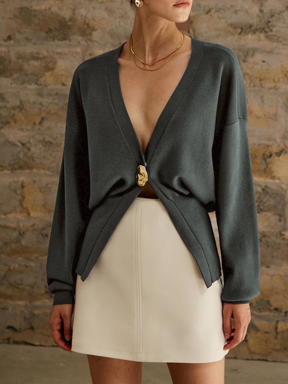 Chiara – Elegante Damescardigan met Knoopsluiting