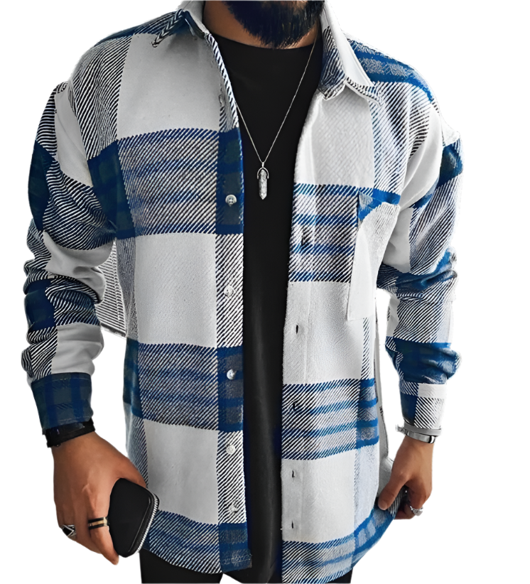 Marcello – Thermisch Geïsoleerd Comfortabel Overhemd voor Heren