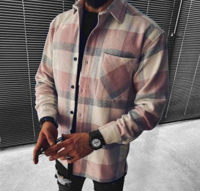 Marcello – Thermisch Geïsoleerd Comfortabel Overhemd voor Heren