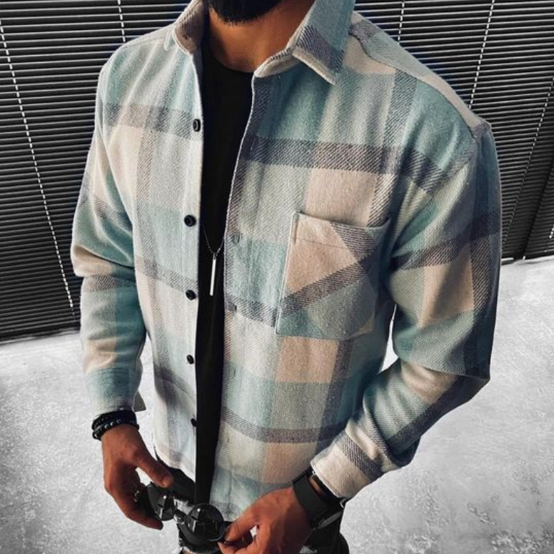 Marcello – Thermisch Geïsoleerd Comfortabel Overhemd voor Heren