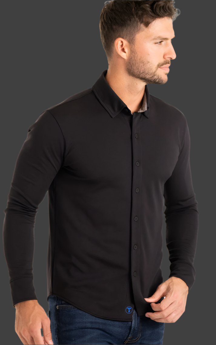 GiuseppeRossi Poloshirt met Knopen