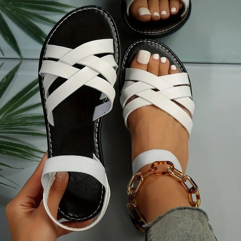 Fabio™ Leren sandalen