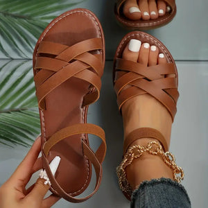 Fabio™ Leren sandalen