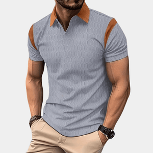 Marcello – Heren Poloshirt met Patroon voor Casual & Nettere Gelegenheden