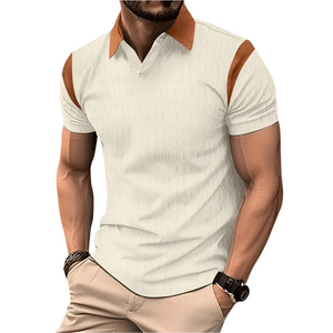 Marcello – Heren Poloshirt met Patroon voor Casual & Nettere Gelegenheden