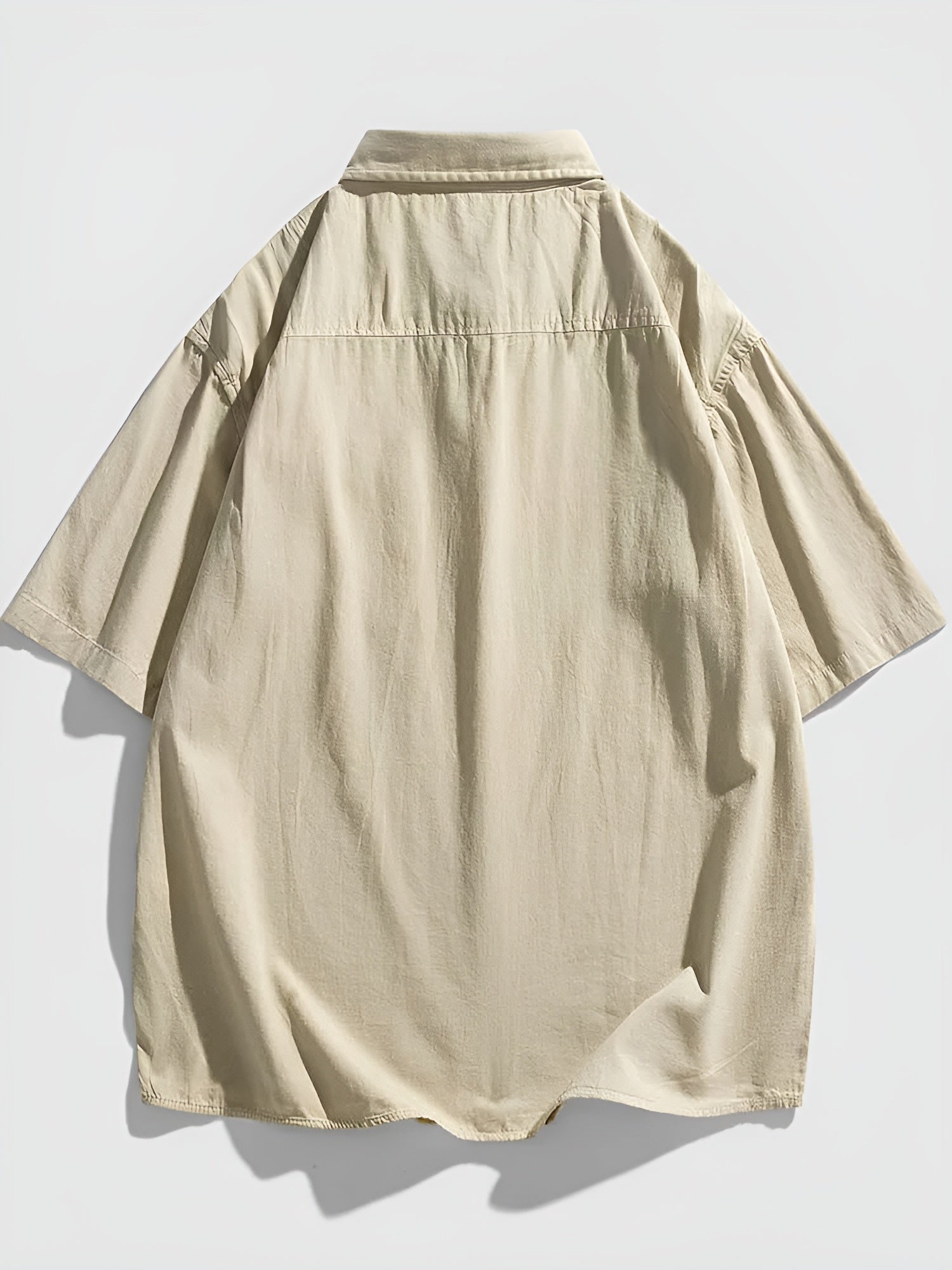 Fiorini – Korte Mouwen Heren Overhemd van Katoen