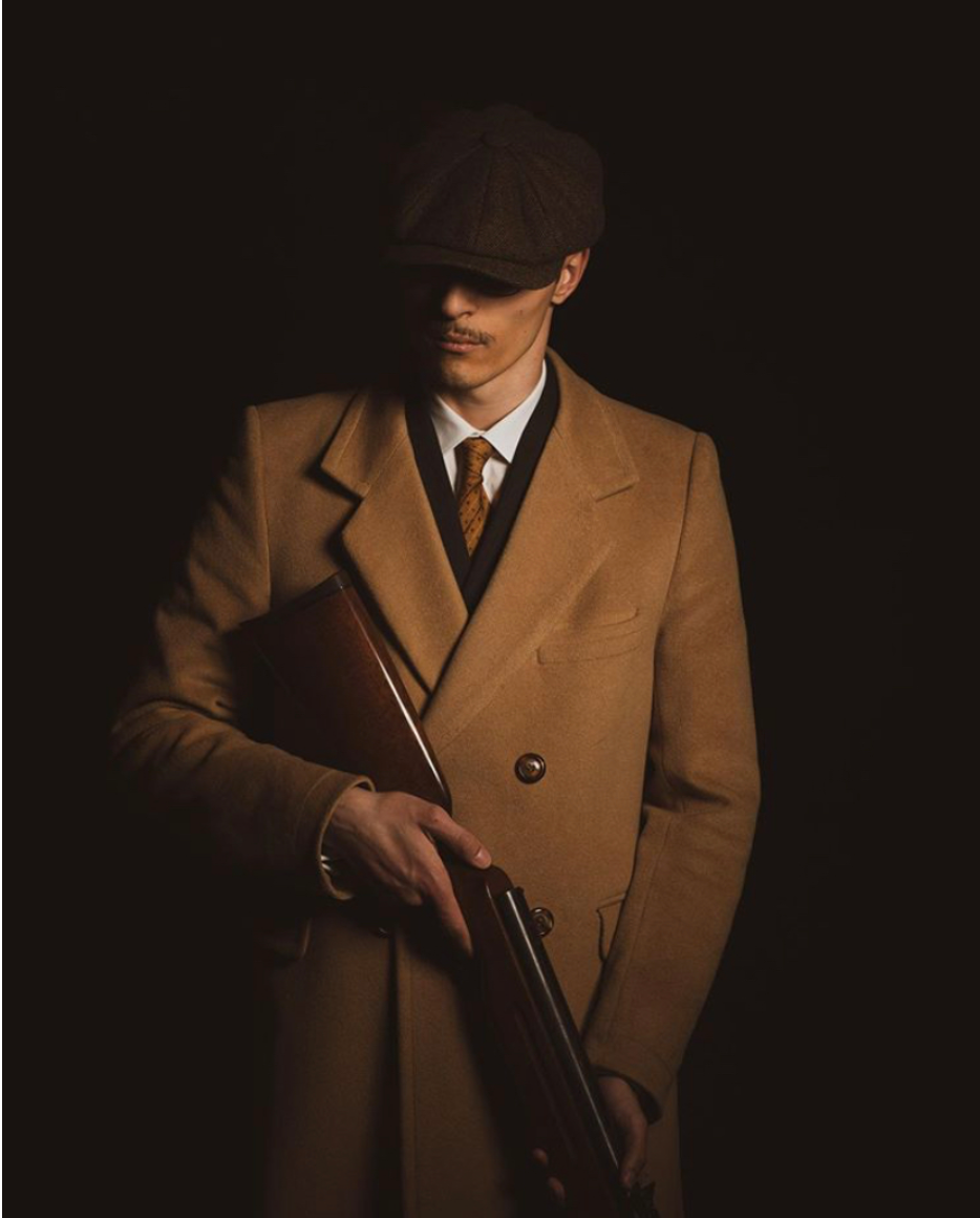 PaoloVerdi Klassieke Platte Pet Voor Mannen