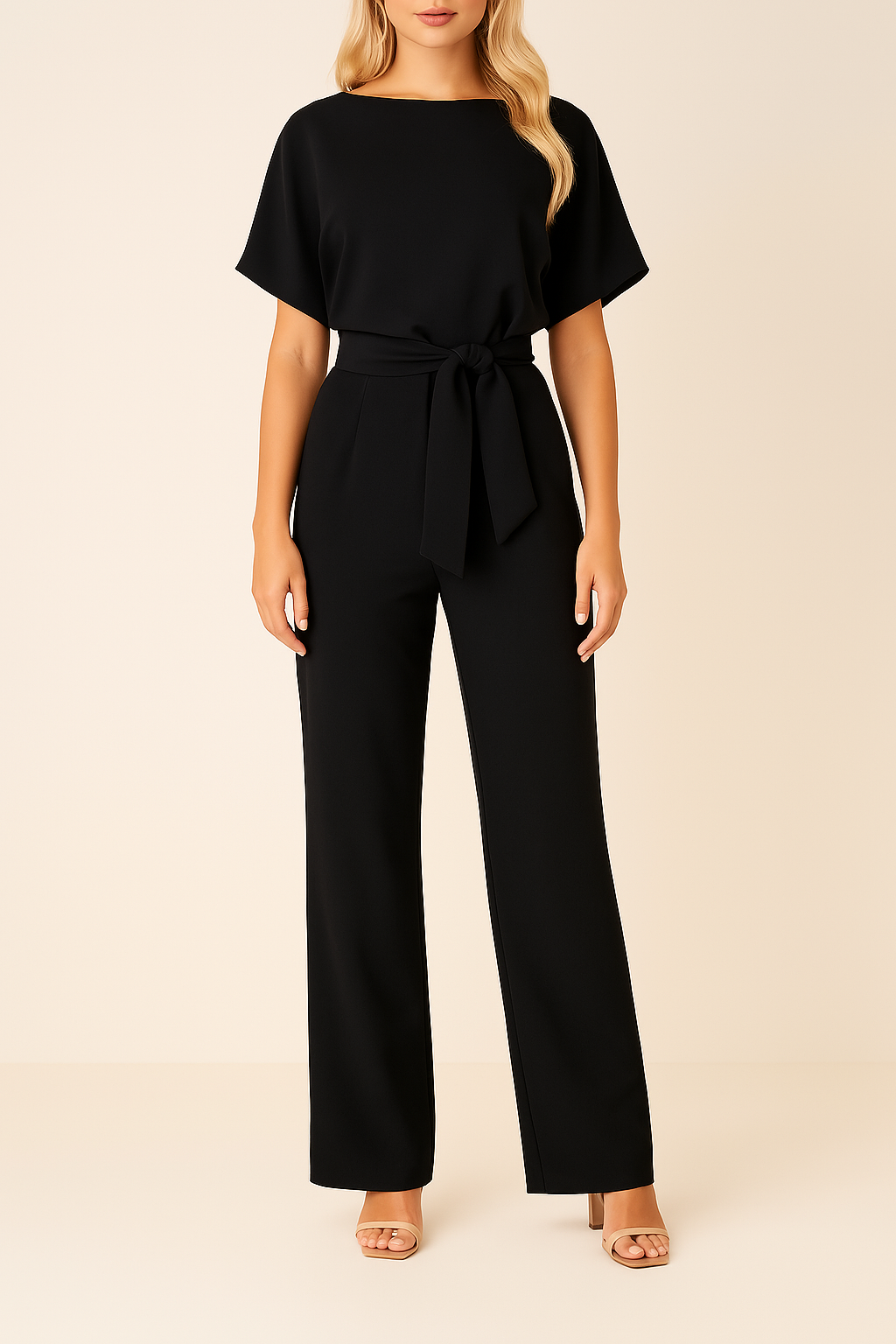 Isabella – Elegante Dames Jumpsuit met Wijde Pijpen