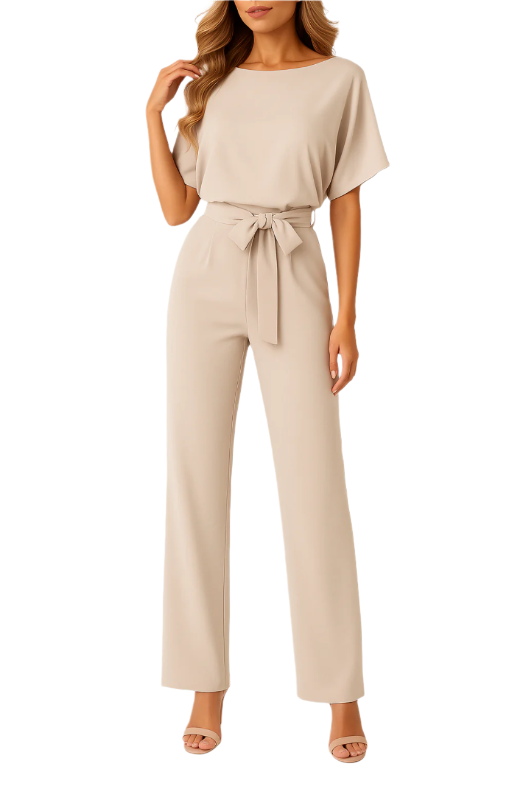 Isabella – Elegante Dames Jumpsuit met Wijde Pijpen