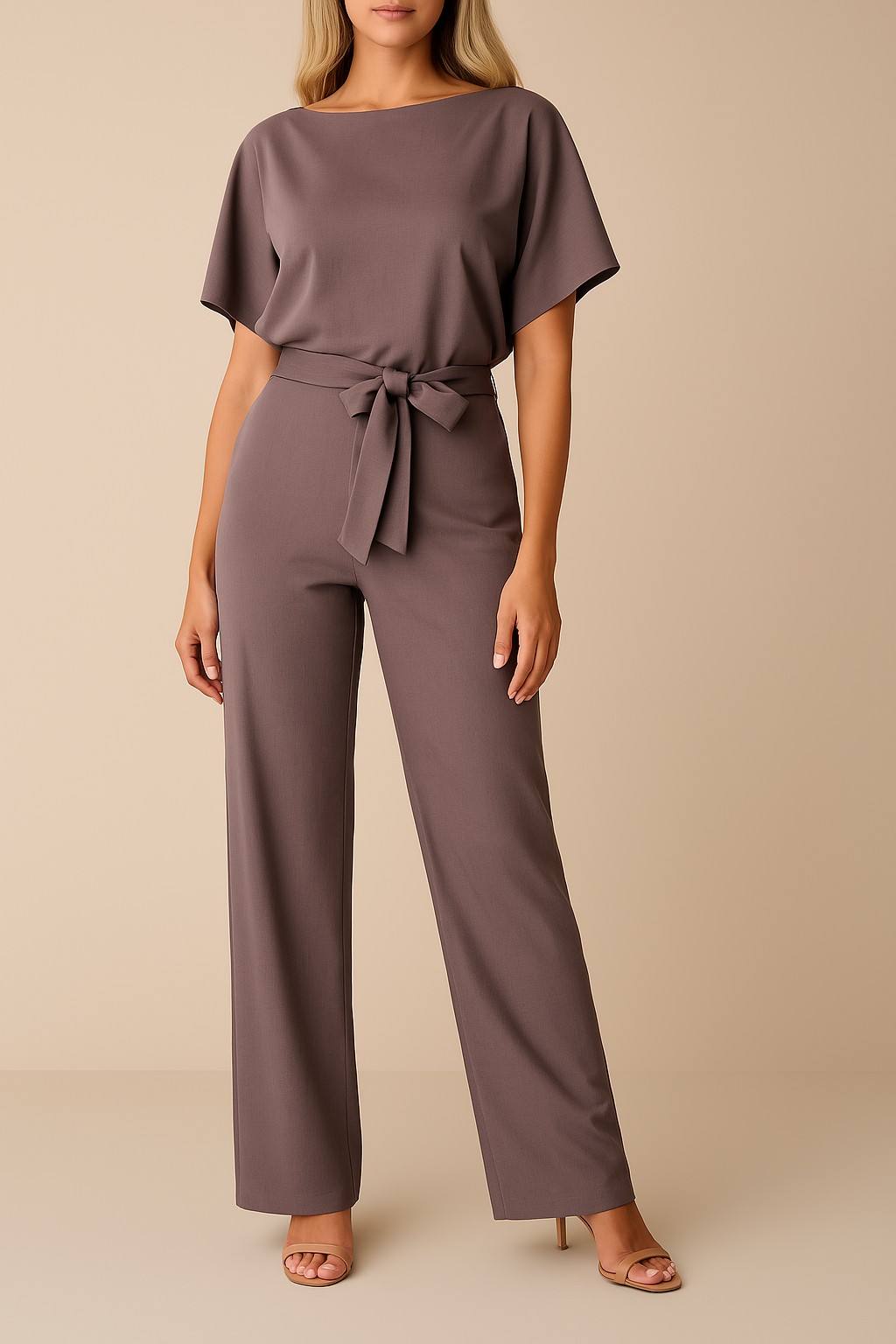Isabella – Elegante Dames Jumpsuit met Wijde Pijpen