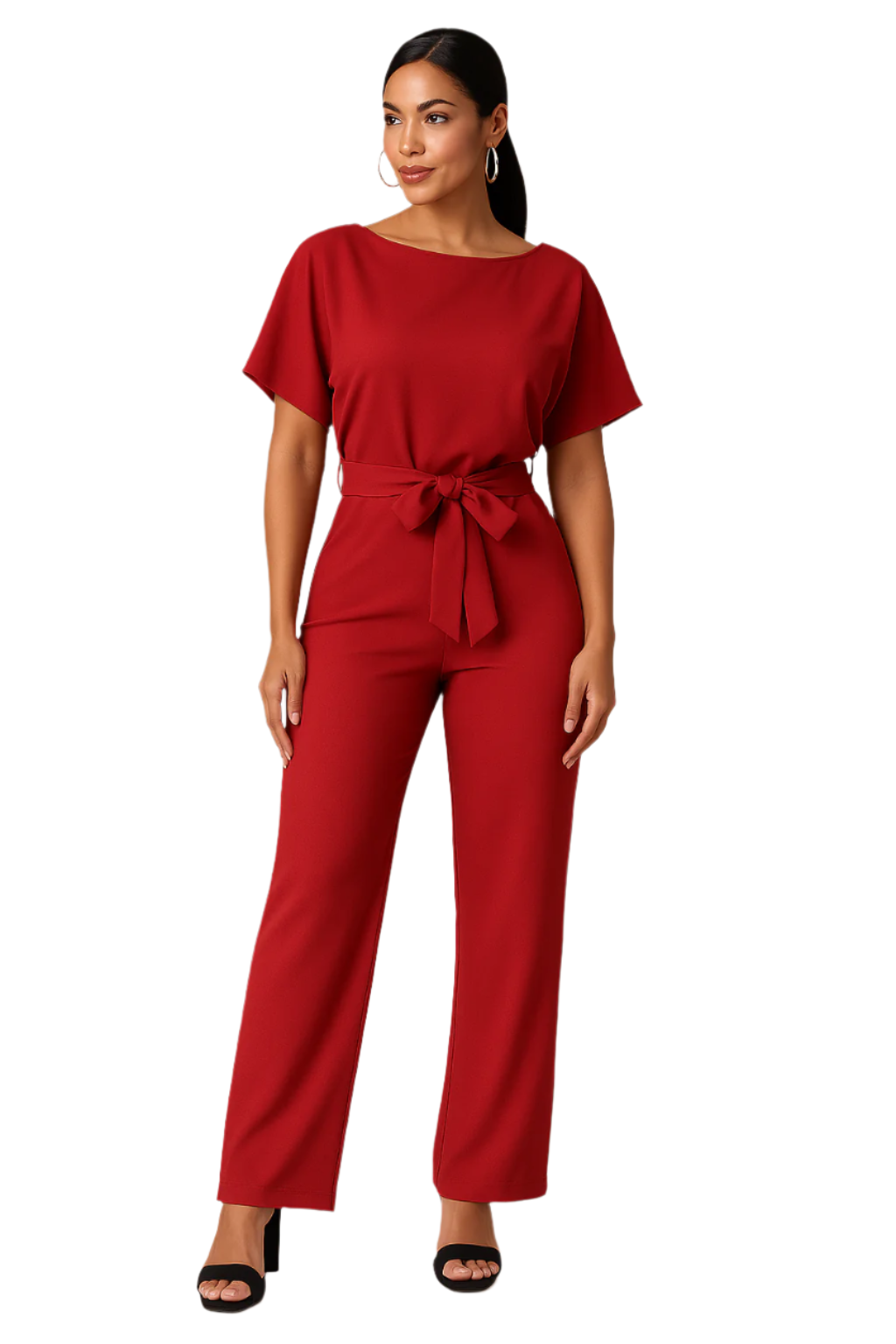Isabella – Elegante Dames Jumpsuit met Wijde Pijpen