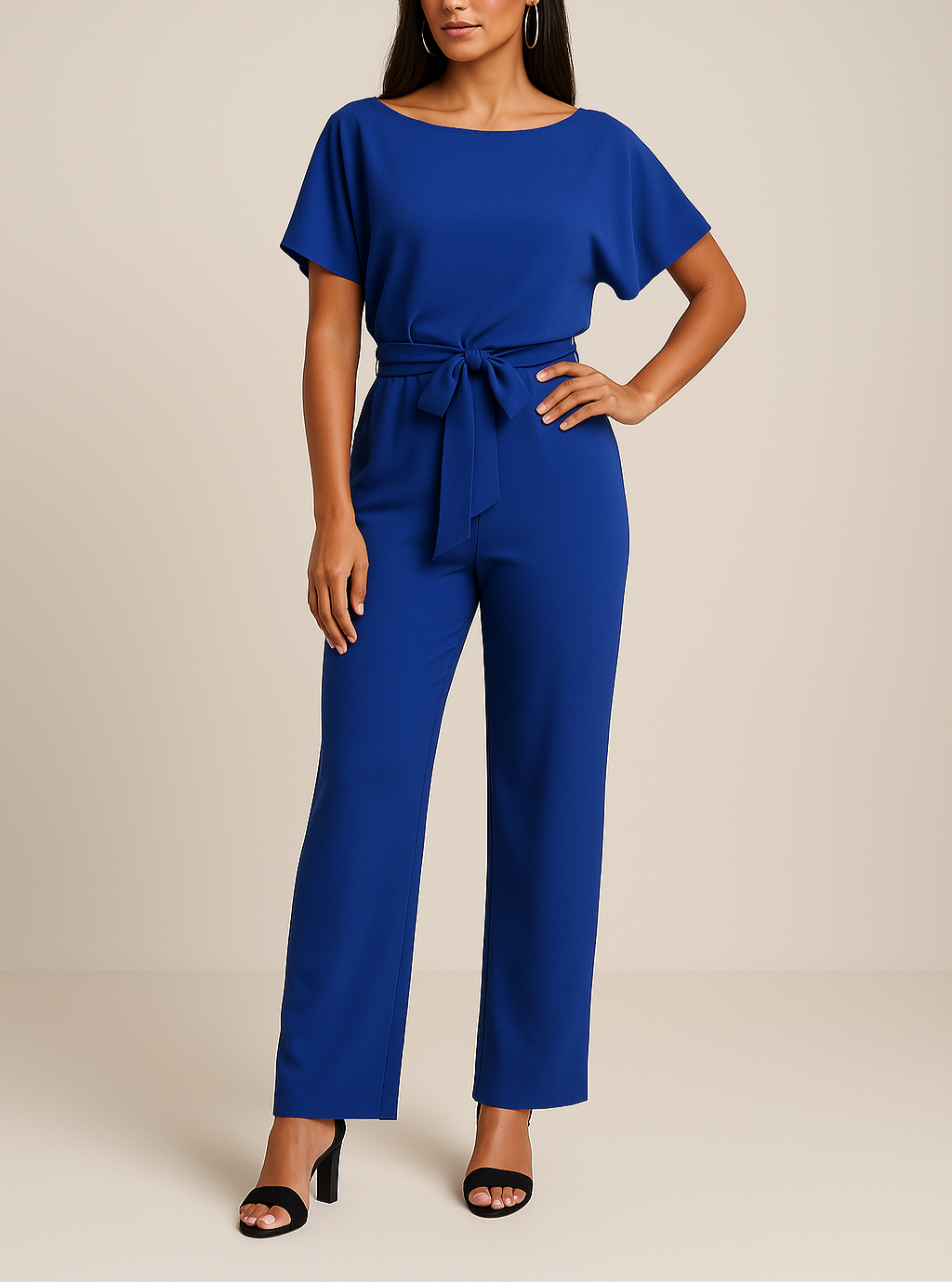 Isabella – Elegante Dames Jumpsuit met Wijde Pijpen