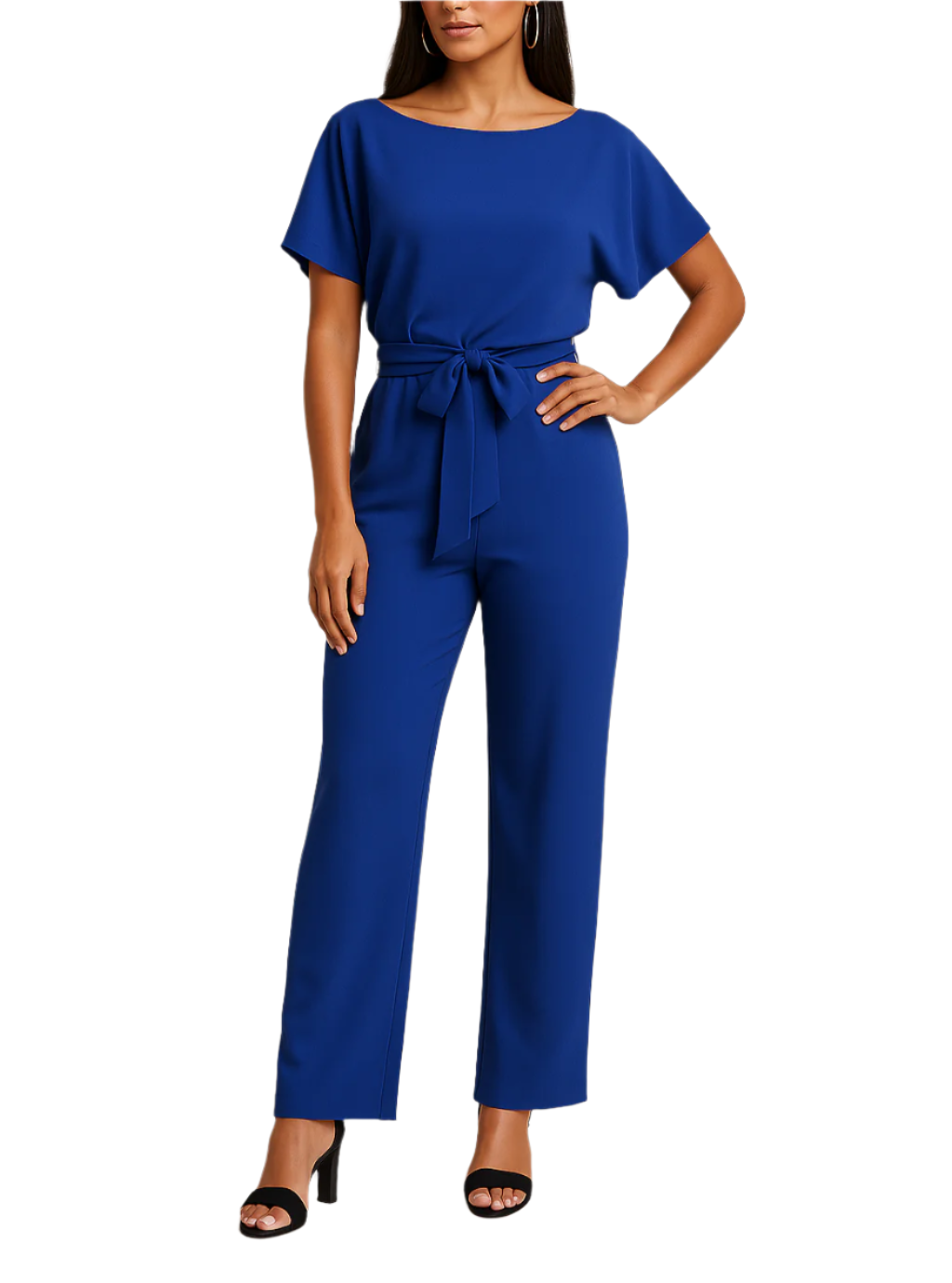 Isabella – Elegante Dames Jumpsuit met Wijde Pijpen