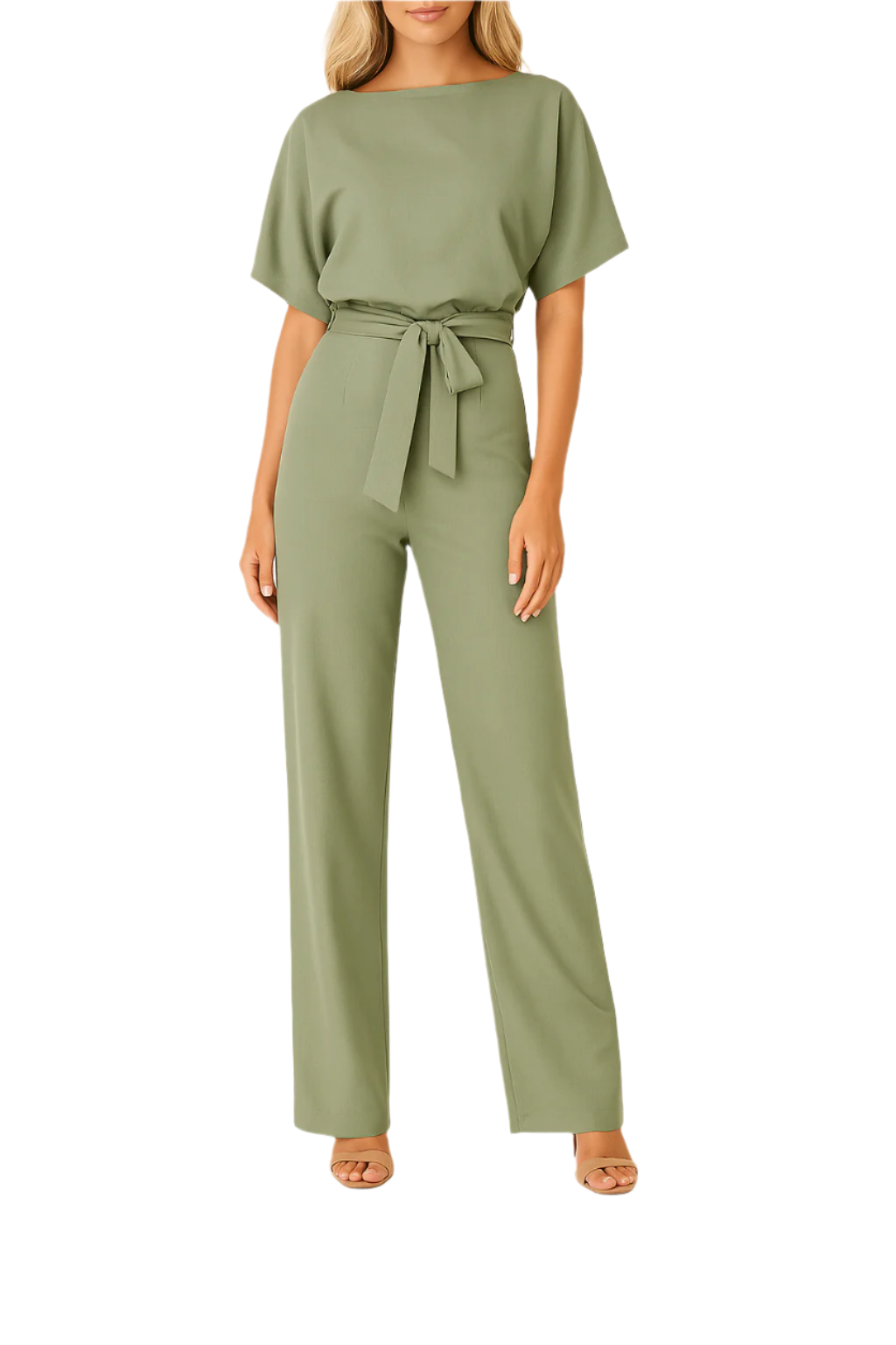 Isabella – Elegante Dames Jumpsuit met Wijde Pijpen