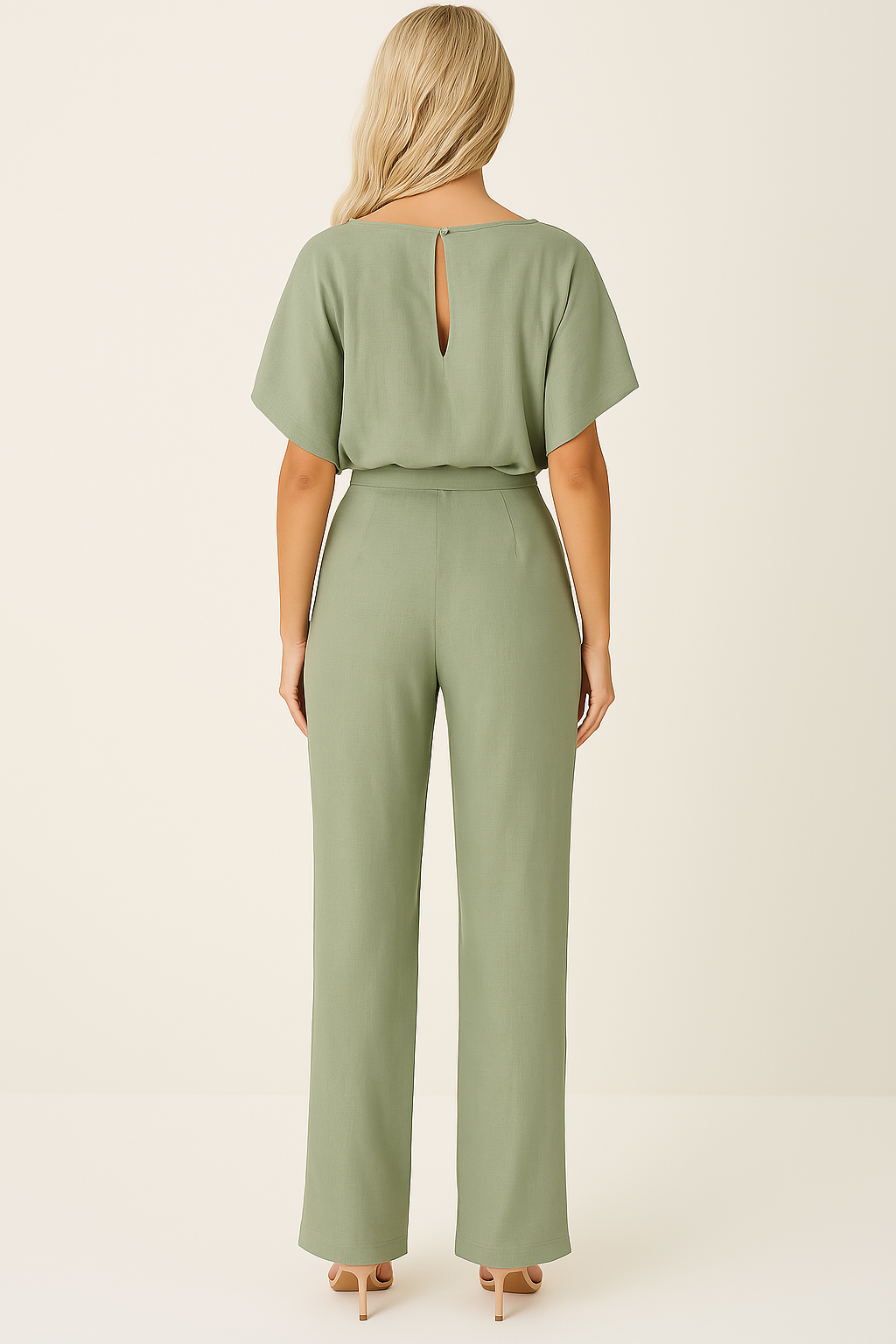 Isabella – Elegante Dames Jumpsuit met Wijde Pijpen