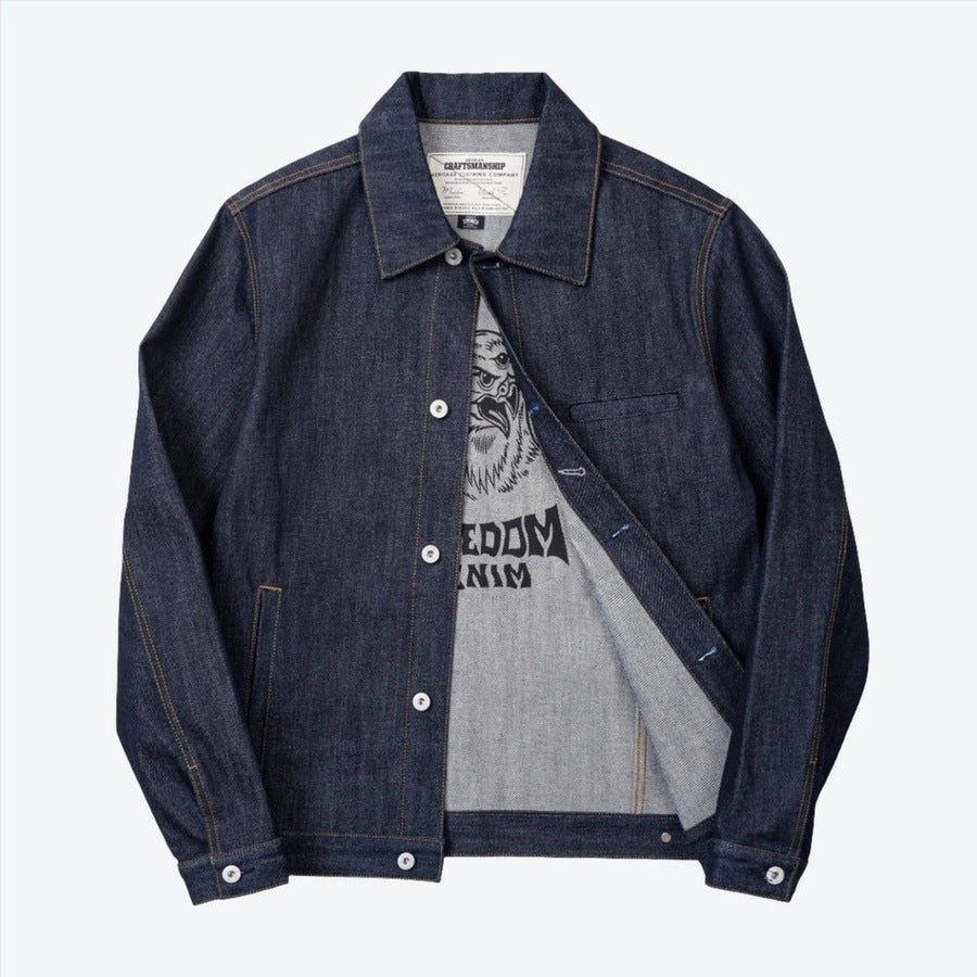 Élodie – Klassiek Dames Denim Jacket met Knopen