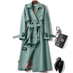 Isabella – Elegante Dames Trenchcoat met Ceintuur