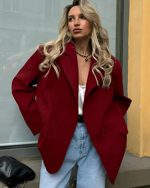 NicolaFerrante Oversized blazer met lange mouwen Voor Vrouwen