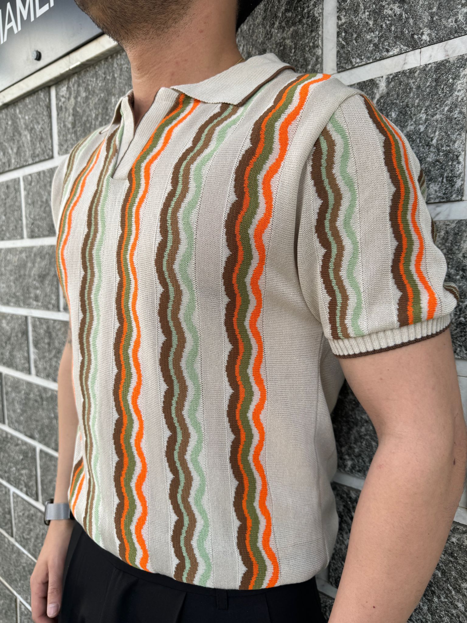 StefanoMarino Heren Fantasie Polo