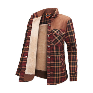 Alessandro – Heren Flanellen Winterjas voor Ultieme Warmte