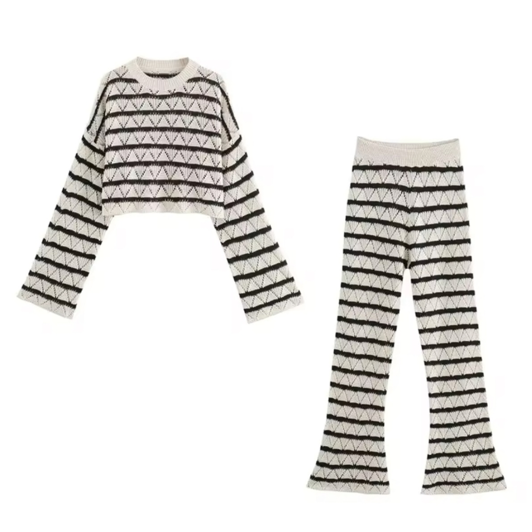 AlessaFabbri Astrid Top en Broek Set Voor Dames